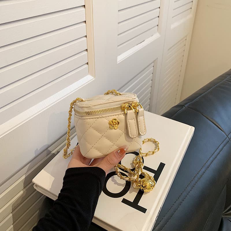 キルティングバッグ キルティング加工 ミニショルダーポシェット