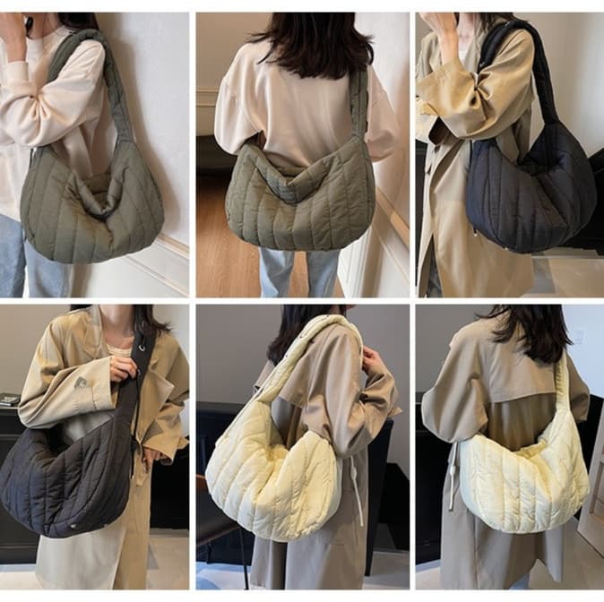 キルティングバッグ ふわふわキルティングお出かけバッグ