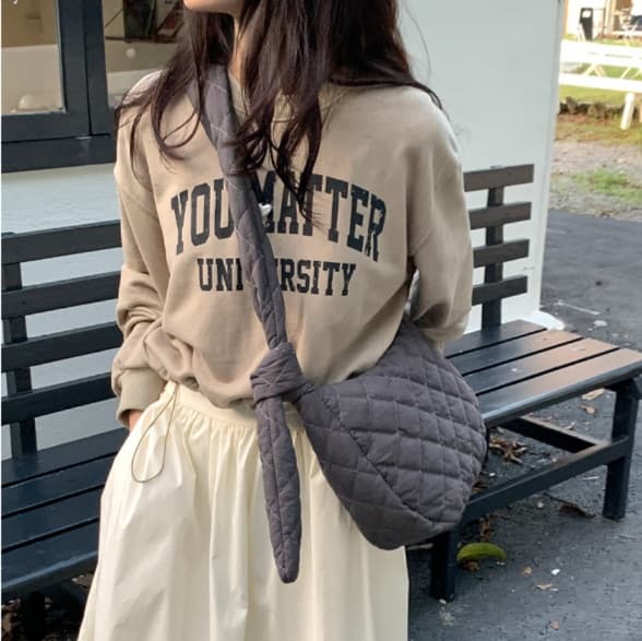 キルティングバッグ ふんわりキルティングお散歩バッグ