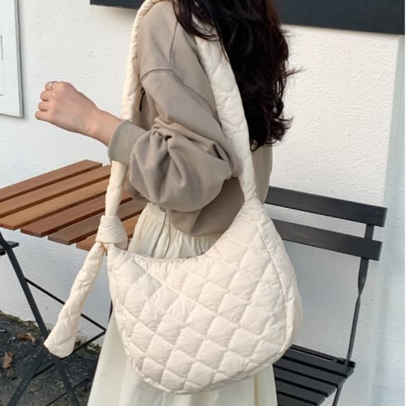 キルティングバッグ ふんわりキルティングお散歩バッグ
