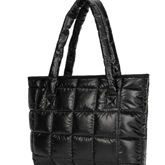 キルティングバッグ ふんわりキルティング お散歩トート