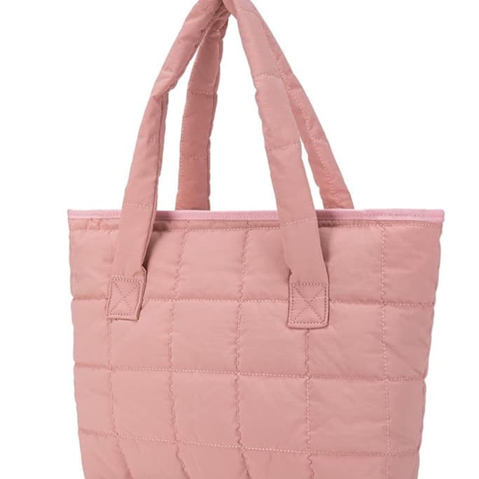 キルティングバッグ ふんわりキルティング お散歩トート