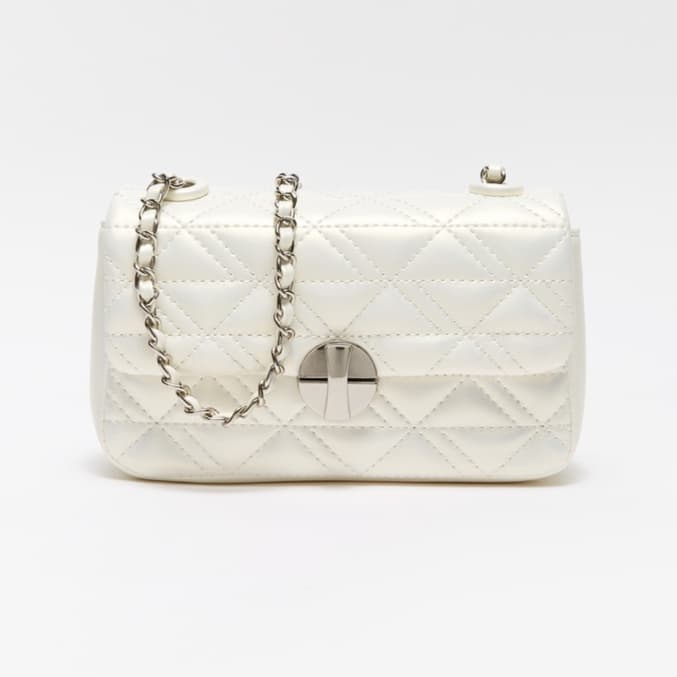 キルティングバッグ 上品キルティングミニショルダー