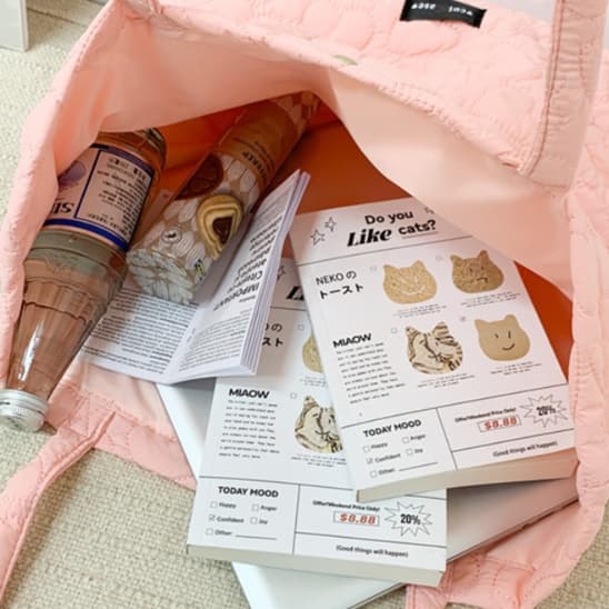 キルティングバッグ ふんわりキルト ゆったりトートバッグ