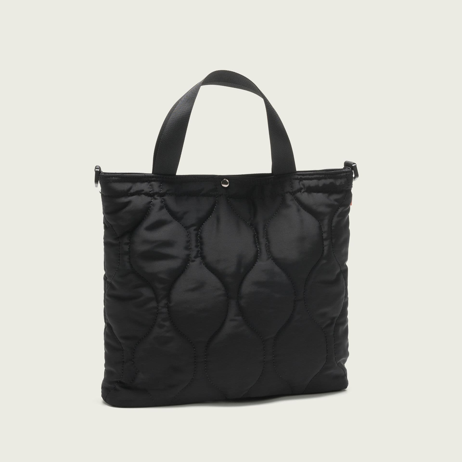 キルティングバッグ キルティングバッグ なめらか波紋キルトトート