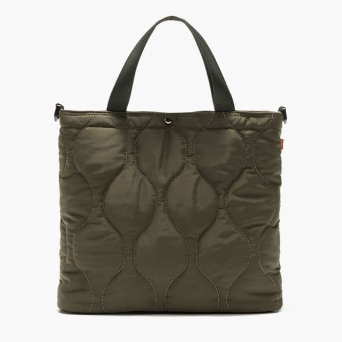 キルティングバッグ キルティングバッグ なめらか波紋キルトトート