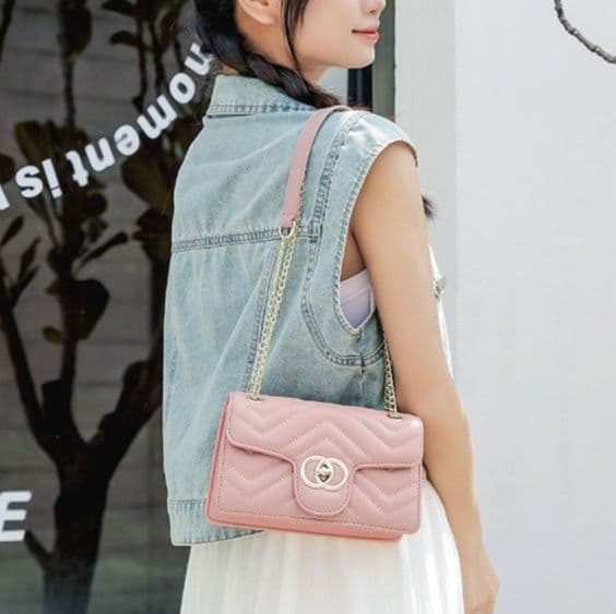 キルティングバッグ クラシック キルティング チェーンショルダー