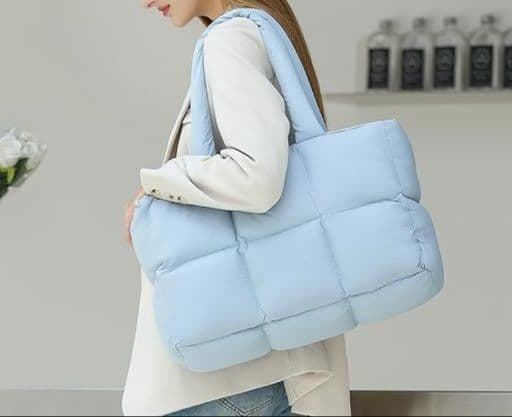 キルティングバッグ もこもこキルティングお出かけバッグ