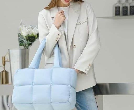 キルティングバッグ もこもこキルティングお出かけバッグ