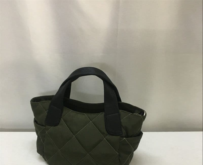 キルティングバッグ 菱模様の小粋なミニトート