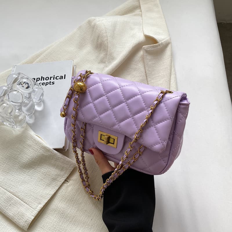 キルティングバッグ キルティングレザーウォレットバッグ