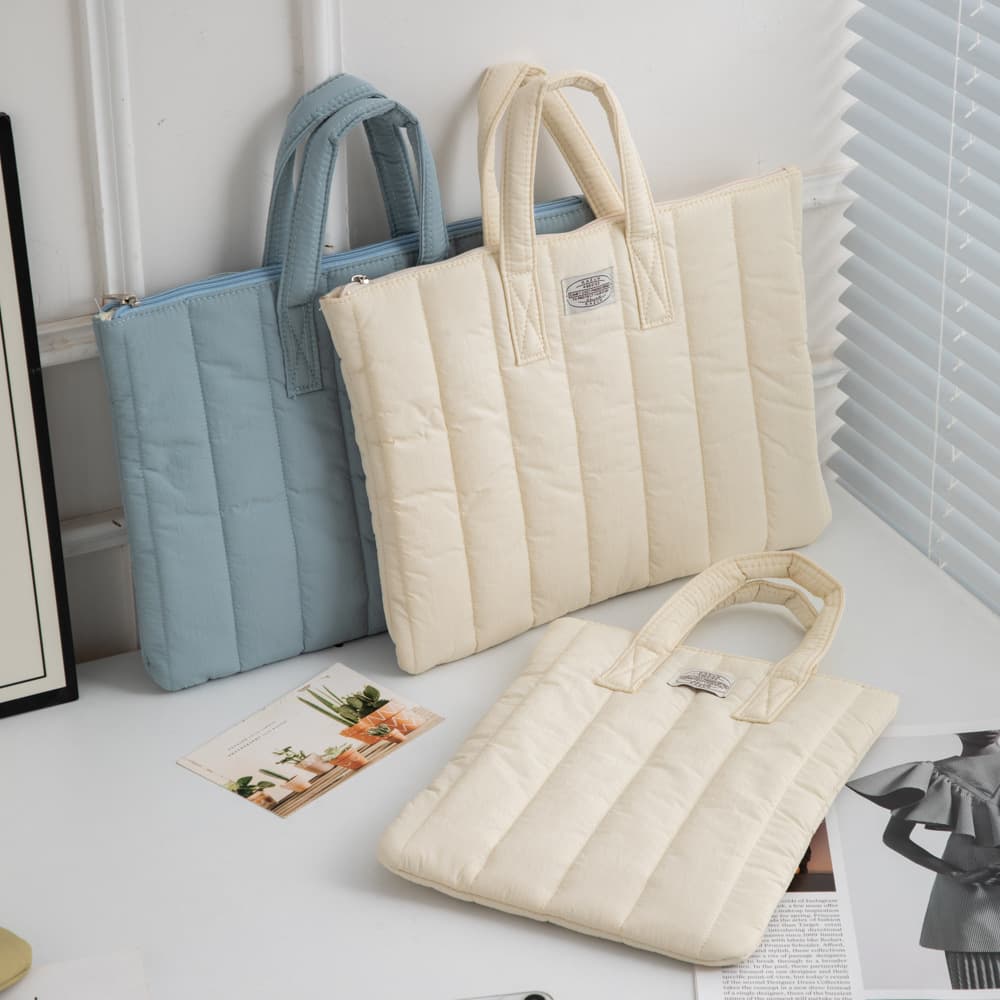 キルティングバッグ シンプル キルティング トートバッグ