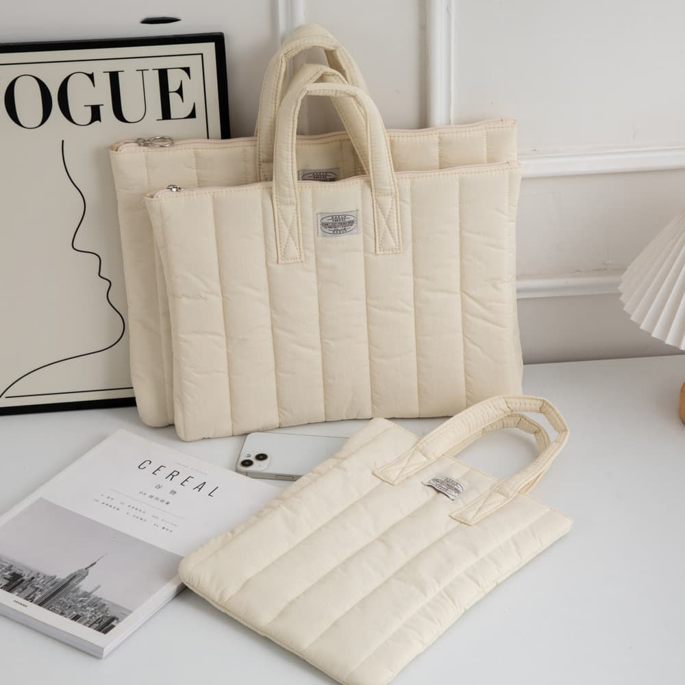 キルティングバッグ シンプル キルティング トートバッグ