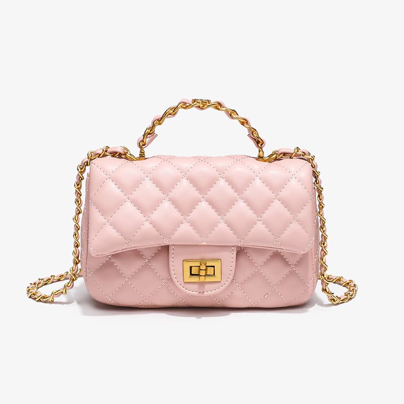 キルティングバッグ キルティングステッチ ミニショルダーバッグ