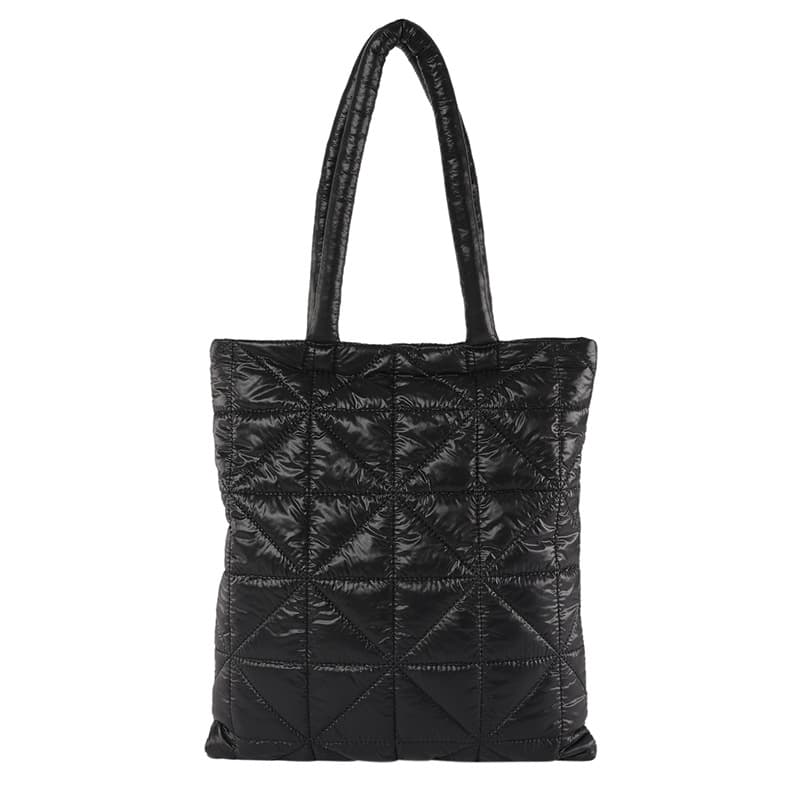 キルティングバッグ キルトステッチ トートバッグ