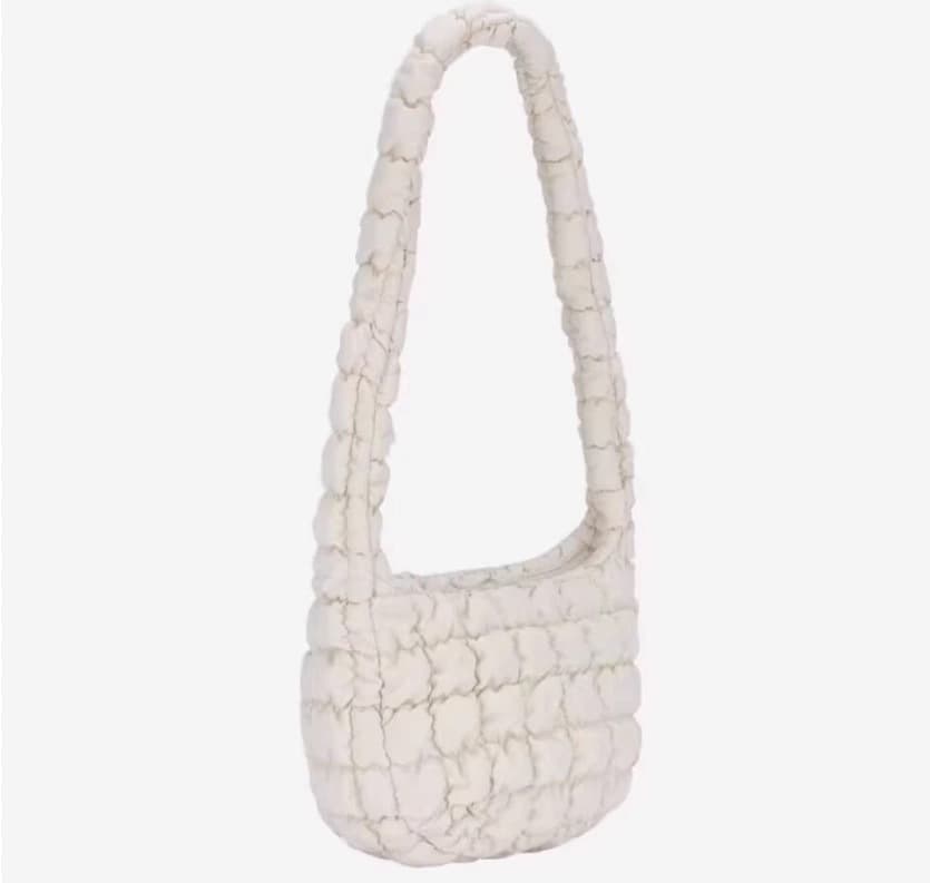 キルティングバッグ もこもこふわふわキルティングショルダー