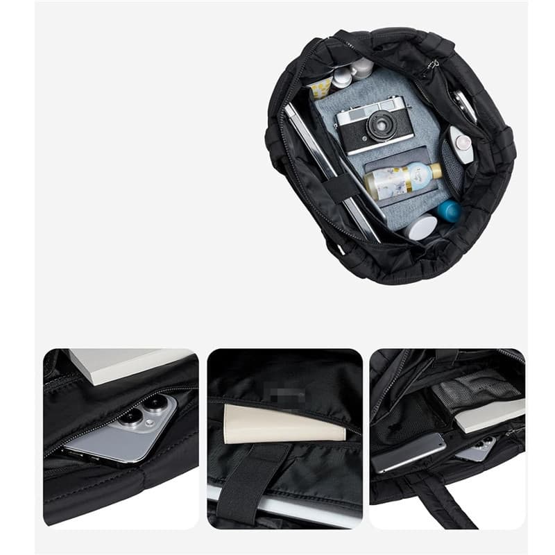 キルティングバッグ キルティングステッチ ふんわりトートバッグ