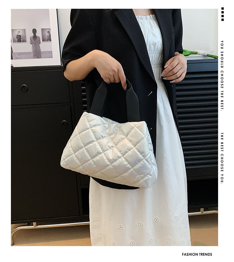 キルティングバッグ ふんわりキルティング フェミニントート