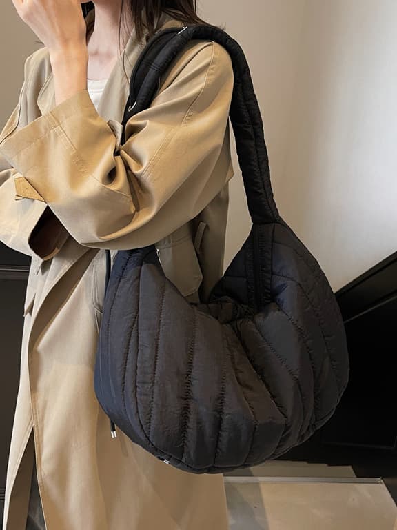 キルティングバッグ ふわふわキルティングお出かけバッグ