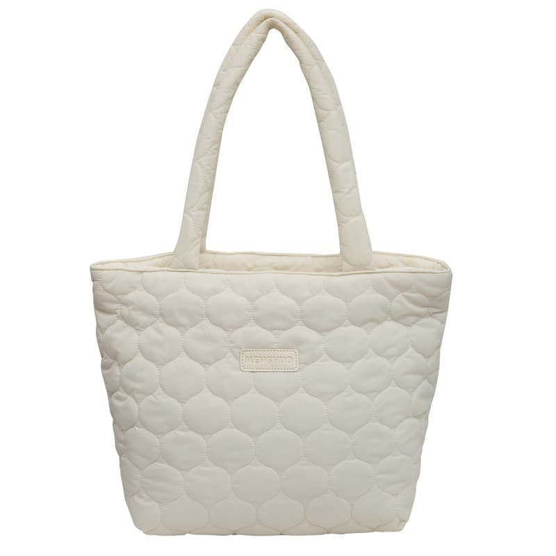 キルティングバッグ ふわもこ キルティング トートバッグ