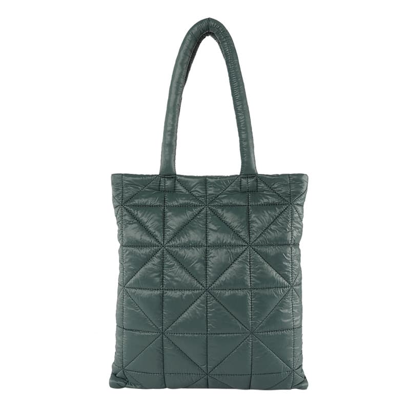 キルティングバッグ キルトステッチ トートバッグ