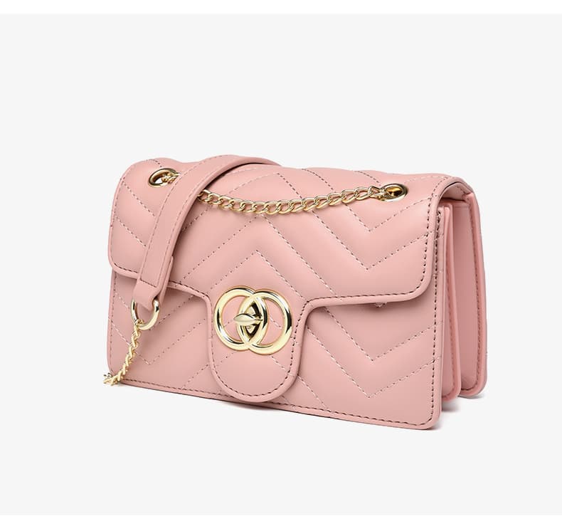 キルティングバッグ クラシック キルティング チェーンショルダー