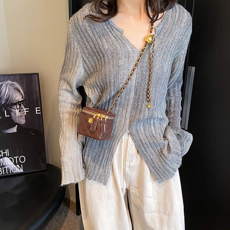 キルティングバッグ キルティング加工 ミニショルダーポシェット