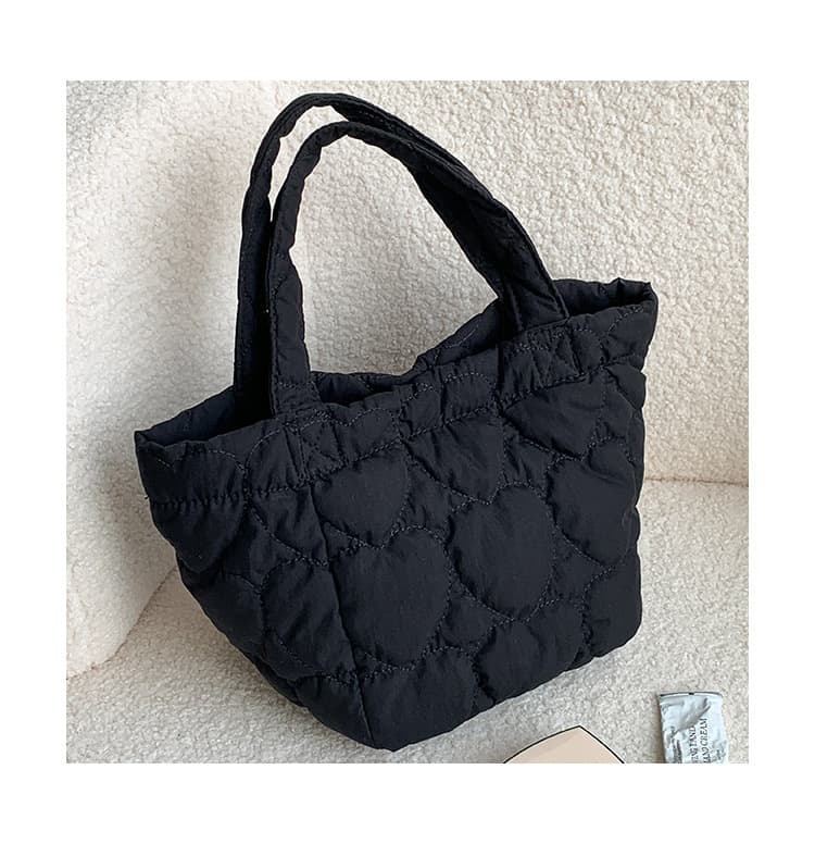 キルティングバッグ ふんわりキルティング ミニトート