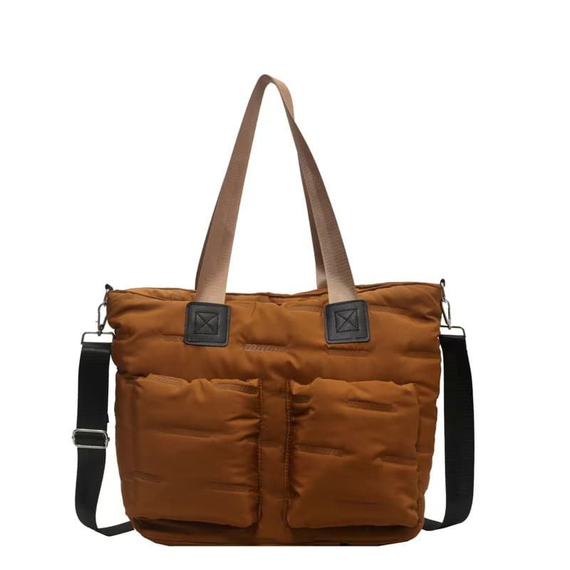 キルティングバッグ ふわもこキルティングトートバッグ