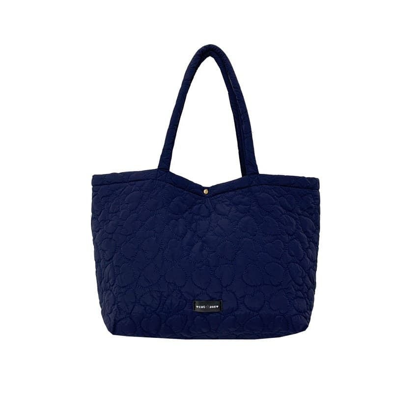 キルティングバッグ ふんわりキルト ゆったりトートバッグ