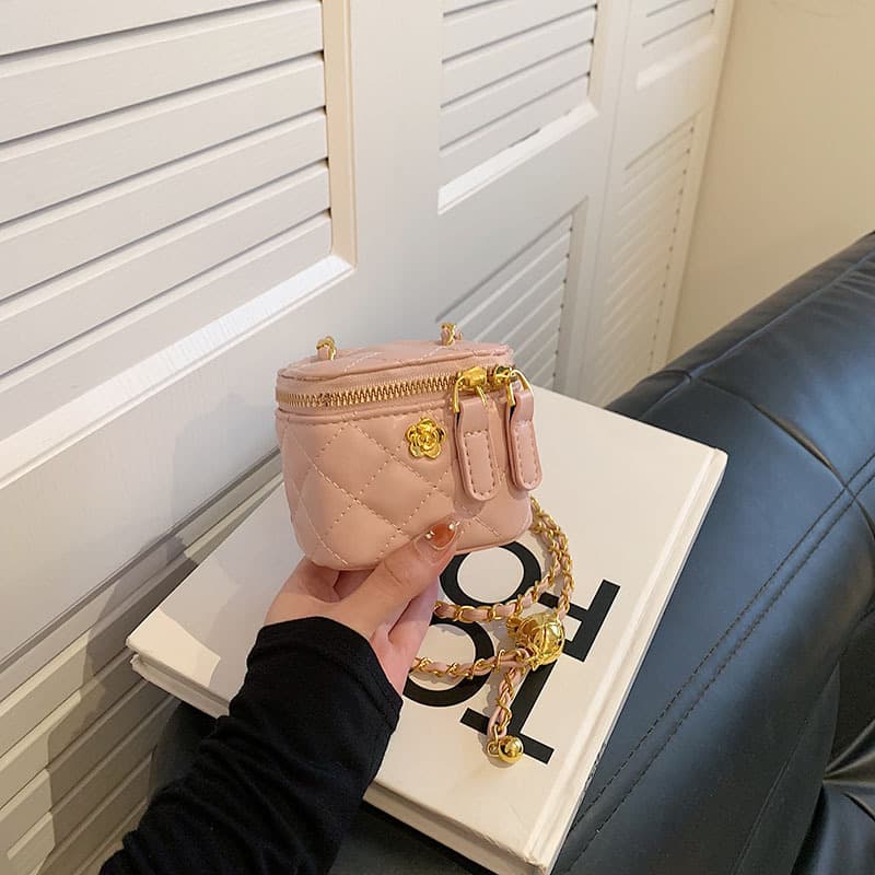 キルティングバッグ キルティング加工 ミニショルダーポシェット