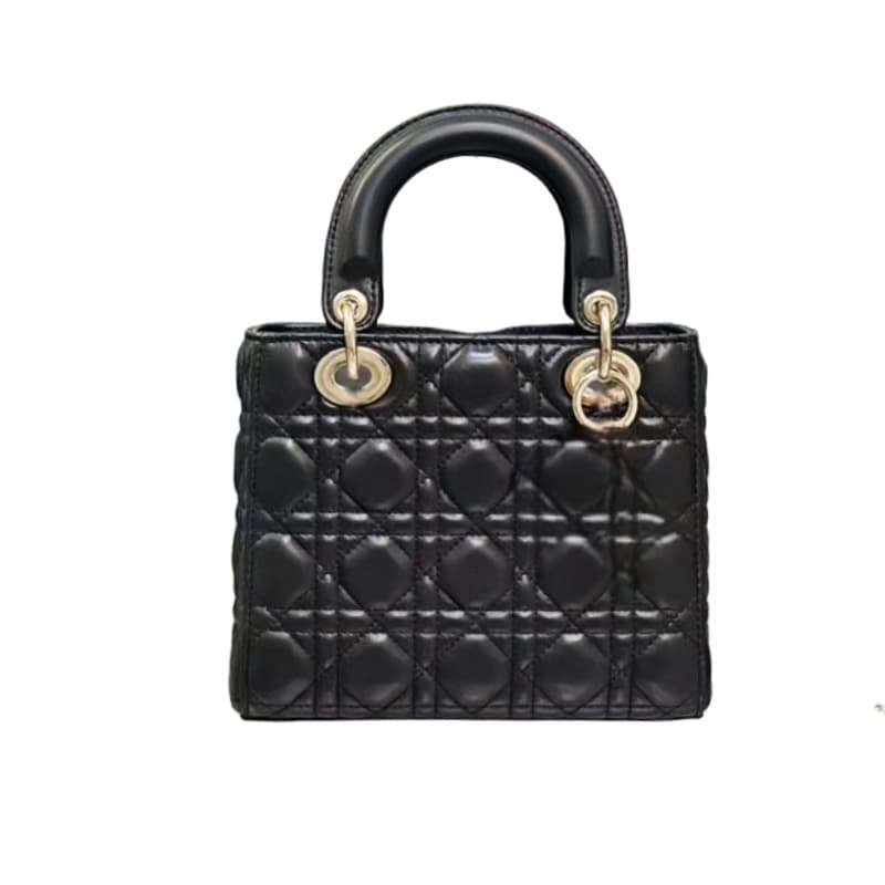 キルティングバッグ ミニキルティング レザートート