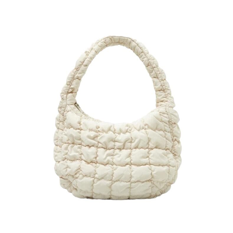 キルティングバッグ もこもこふわふわキルティングショルダー
