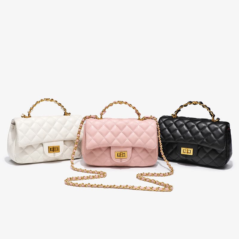 キルティングバッグ キルティングステッチ ミニショルダーバッグ