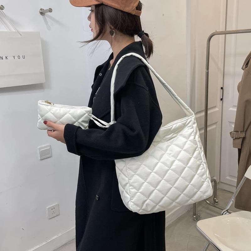 キルティングバッグ デイリーキルティングトートバッグ