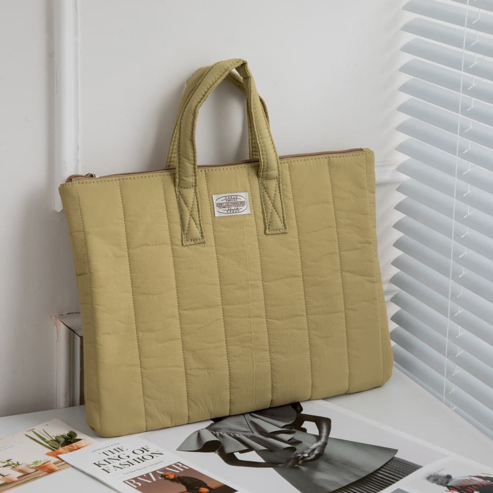 キルティングバッグ シンプル キルティング トートバッグ