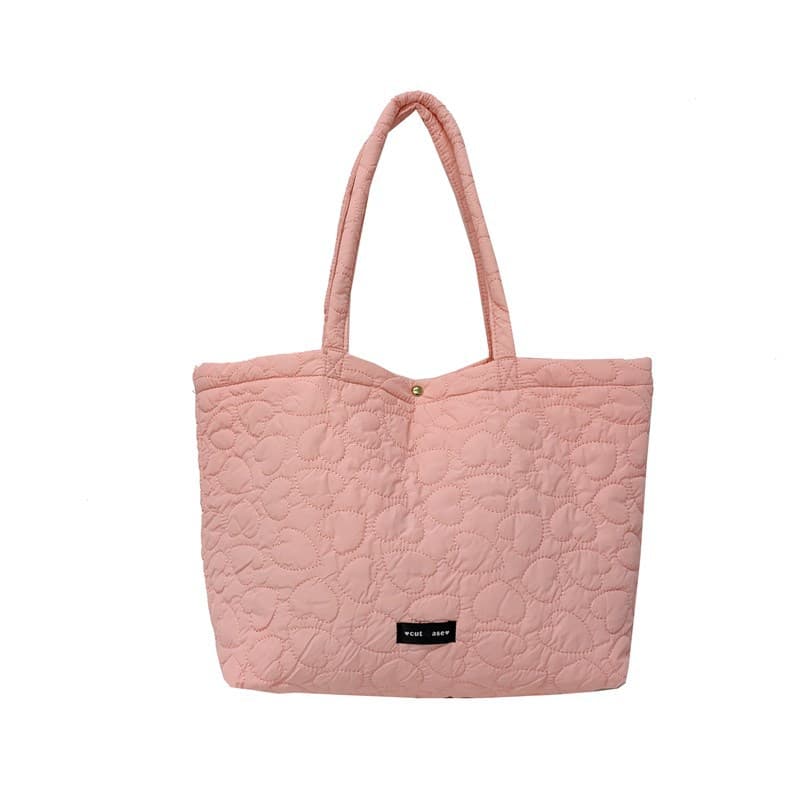 キルティングバッグ ふんわりキルト ゆったりトートバッグ