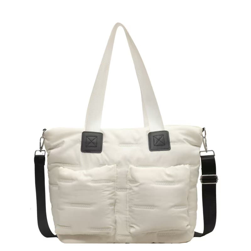 キルティングバッグ ふわもこキルティングトートバッグ