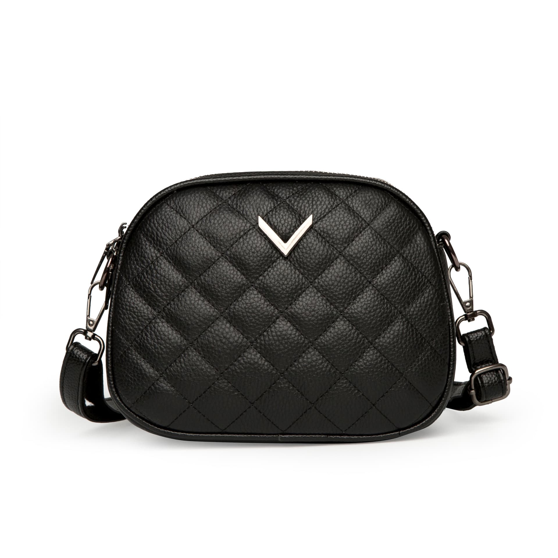 キルティングバッグ 上質レザーキルティングショルダーバッグ