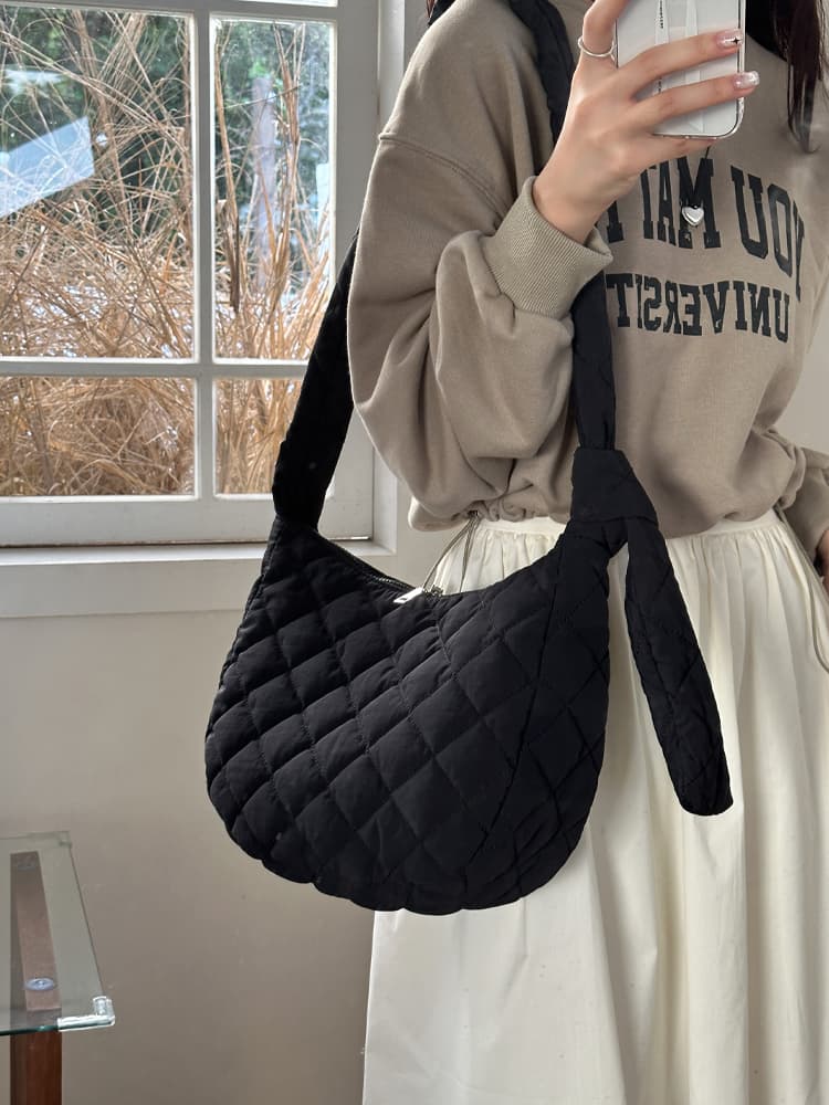 キルティングバッグ ふんわりキルティングお散歩バッグ