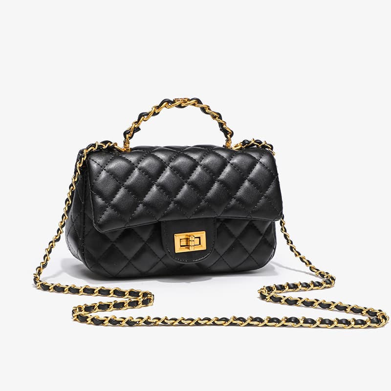 キルティングバッグ キルティングステッチ ミニショルダーバッグ