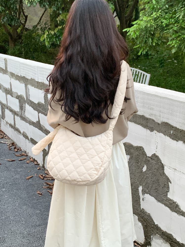 キルティングバッグ ふんわりキルティングお散歩バッグ