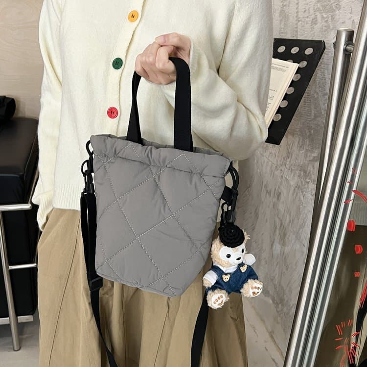 キルティングバッグ ふんわりキルティング トートバッグ